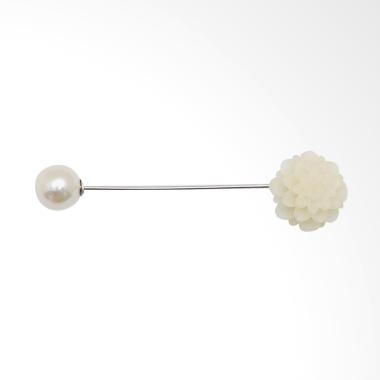 LAMAK Daisy Pearl Tuspin - Putih