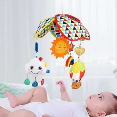 mainan Jolly Baby Mainan Gantung Hanging Toys Cloud Mainan Stroller
