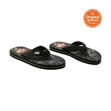 Star Wars CL030SWT-002 Flip Flop Teen Sandal Anak - Black