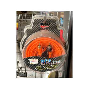 Tensfox Kabel RCA Audio Mobil 5 Meter merah