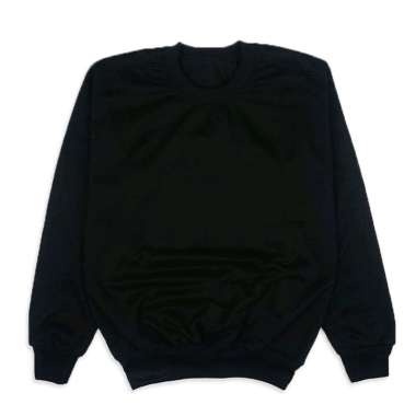 Sweater hitam polos