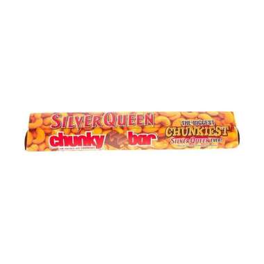 Promo Harga Silver Queen Chunky Bar Cashew 95 gr - Blibli