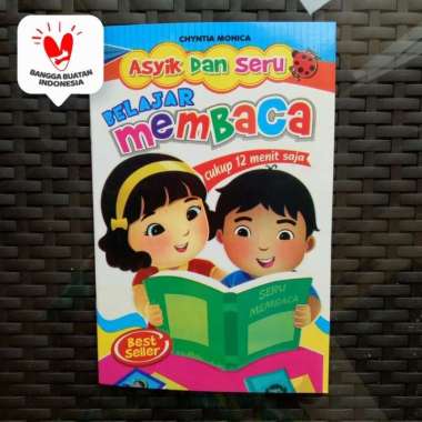 Buku Anak TK PAUD - Asyik dan Seru Belajar Membaca