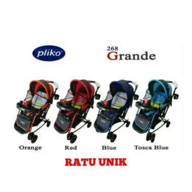 KERETA BAYI BABY STROLLER DORONGAN BAYI ANAK MURAH PLIKO GRANDE 268