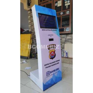 PAKET BOX KIOSK ISI LENGKAP POWDER COATING FREE SOFTWARE ANTRIAN murah lebay terlaris termurah