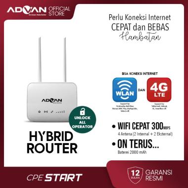 Advan Router CPE Start 4G LTE + WLAN Garansi Resmi