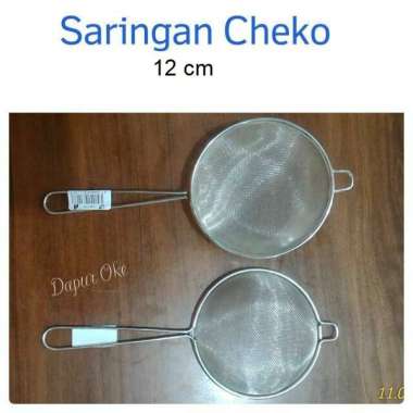 Saringan Cheko 12 cm / Saringan Minyak / Saringan Bubur Bayi