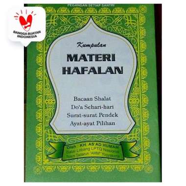Buku Materi Hafalan TKA-TPA