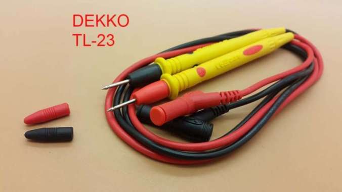 Kabel Multitester Dekko TL-23 ( Jarum Standart )