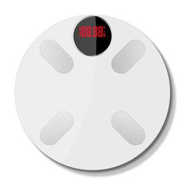 Mrosaa Smart Scale Timbangan Badan Pintar Bluetooth USB - BFW1 Putih