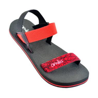 Omiles Kiera Teen Sandal Anak Perempuan - Red Black