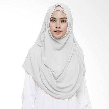 Cotton Bee 2 Faces Nurzahra Jilbab Instan - Off White