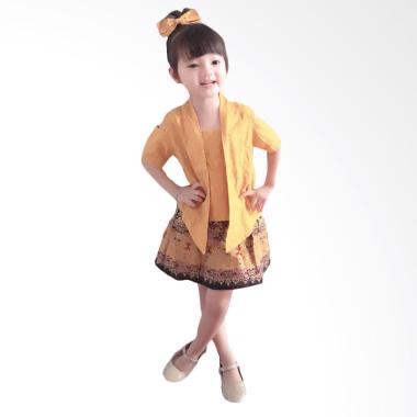 Geos Bians LP04 Welans Batik Kutu Baru Kebaya Anak - Gold