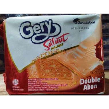 Promo Harga Gery Malkist Saluut Double Abon 105 gr - Blibli