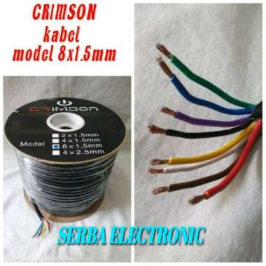 kabel CRIMSON 8x1,5 mm harga meteran / eceran kabel isi 8