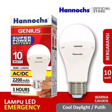 Lampu LED Hannochs Genius Emergency 10 Watt