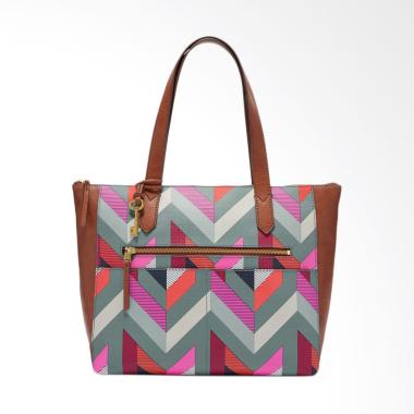 Fossil ZB 7273937 Fiona Tote Bags Tas Wanita - Chevron
