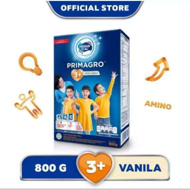 Promo Harga Frisian Flag Primagro 3 Vanilla 800 gr - Blibli