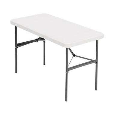 OEM Melamine Meja Lipat Serbaguna - Putih