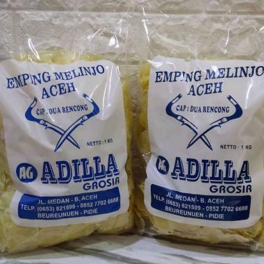 Emping Aceh Tipis Grade A isi 1 kg Adilla