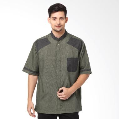 Arafah 05 Baju Koko Pria - Chocolate