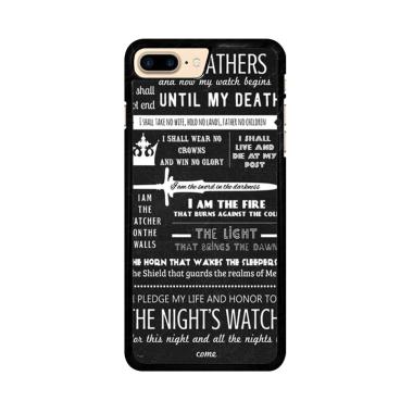 Flazzstore The Night'S Watch Oath X ... e 7 Plus or iPhone 8 Plus
