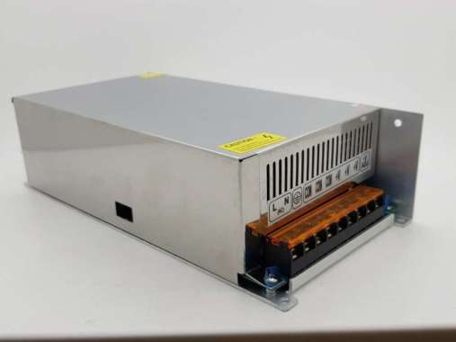Power Supply Jaring (Adaptor) Switching 12V (12 Volt) 40 Ampere silver