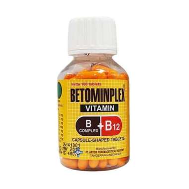 BETOMINPLEX Vitamin B + B12 Multivitamin [100 Tablet]