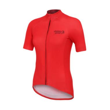 Stolen Goat Womens Bodyline Core Short Sleeve Jersey Pakaian Sepeda Wanita - Red