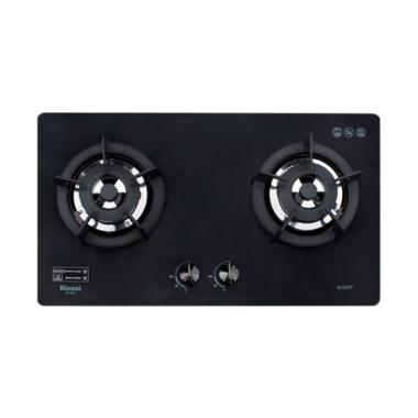 Rinnai RB-2GH-C BK Built In Hob Kompor Gas - Black [2 Tungku]
