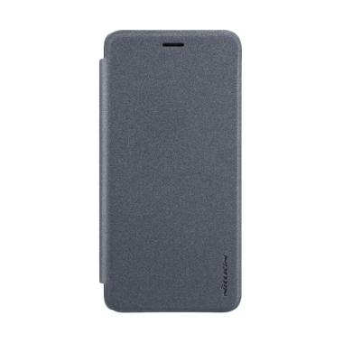 Nillkin Flip Sparkle Leather Casing for Nokia 8 - Black