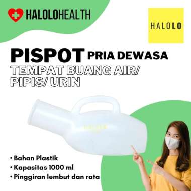 Pispot Pria Tempat Buang Air Dewasa Alat Bantu Pipis Kencing Urin