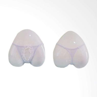 LingerieOnYou BA2900W Open Crotch G-string Celana Dalam Wanita - Putih