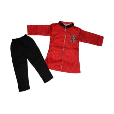 VERINA BABY Setelan Baju Koko Anak - Merah