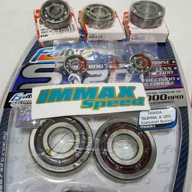 Bearing Ratio FAG Hispeed Kruk As Faito S720 Honda Karisma Supra 125 Kharisma Full Set Hi Speed Fuls