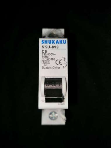 SHUKAKU MCB 6A Hitam 4500
