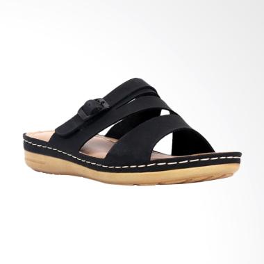 Bettina Blair Sandal Wedges - Black