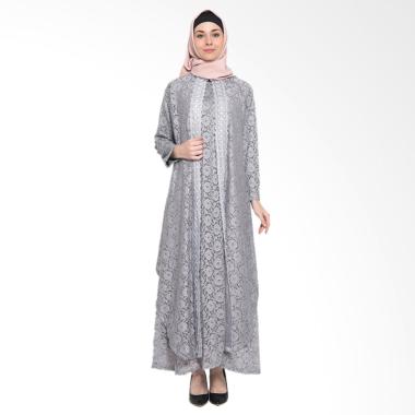 Kasa Heritage Artura Dress Muslim Set - Grey