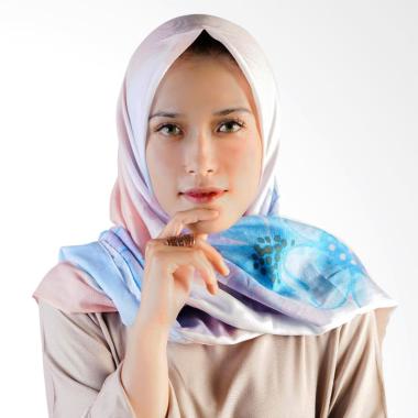 Miranti Scarf Jilbab - Cream Blue