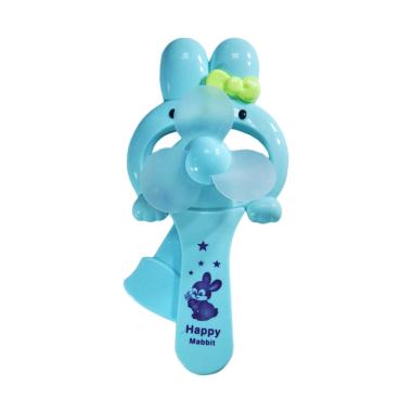 Yangunik 1955 Karakter Mini Fan Kipas Angin Tangan Manual - Biru