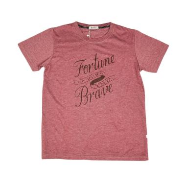 Junio Mason Fortune Kaos Anak - Maroon