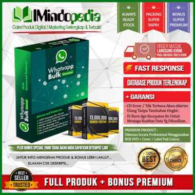 Software WA Bulk Sender Whatsapp Premium Life time Blast BroadCast