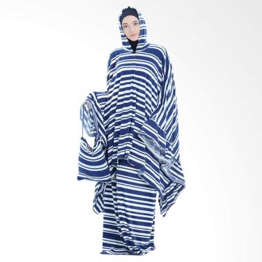 Boontie Kalong Geber Poncho Mukena - Navy