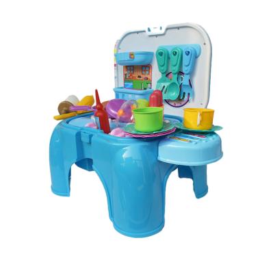 SNETOYS Kitchen Set Mainan Anak - Blue