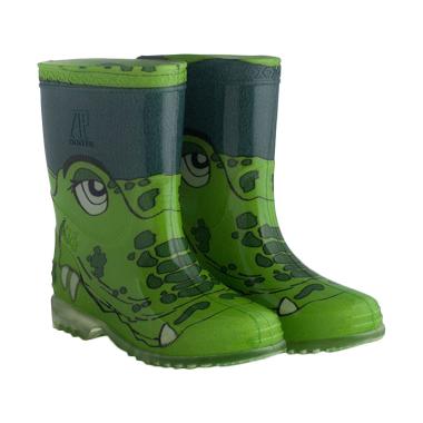 AP BOOTS Safary Crocodile Sepatu Boots Anak Unisex - Hijau