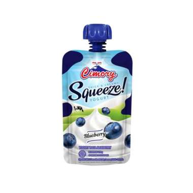 Cimory yoghurt squeeze blueberry 120ml