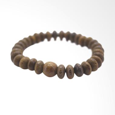 Noinbrand GKK-KL Galih Kayu Kelor Tasbih Gelang Tangan - Brown