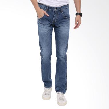 Edwin Jeans Slim Fit Medium Celana Panjang Pria - Blue [508-12-33]