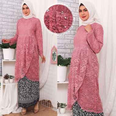 SHIYAN KEBAYA AMORA TUNIK WANITA MODEL LEBARAN TERBARU Premium LD 105 6 Warna BRUKAT CORNELI TULANG