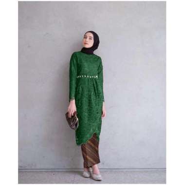 SHIYAN KEBAYA AMORA TUNIK WANITA MODEL LEBARAN TERBARU Premium LD 105 6 Warna BRUKAT CORNELI TULANG